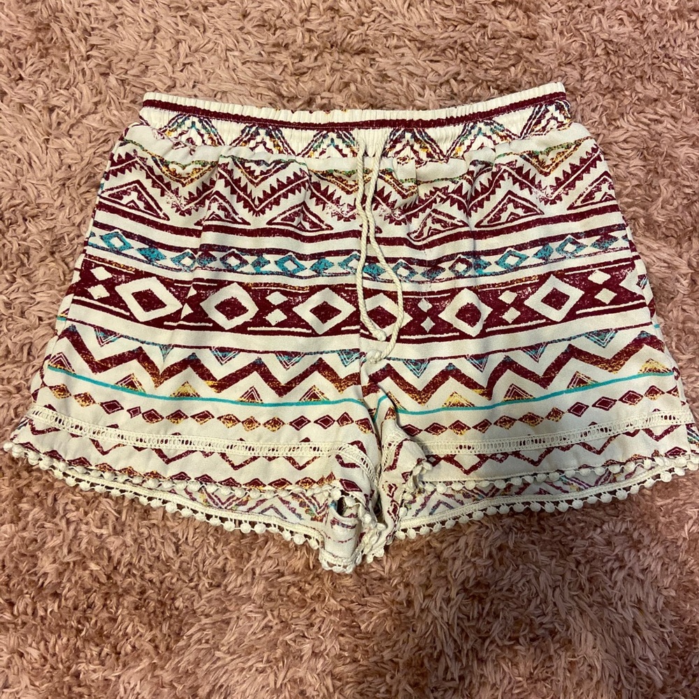 Tribal Print Shorts